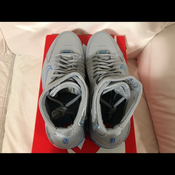 Nike Air Zoom Huarache 2K4 Wolf Grey Blue New - Picture 5 of 5